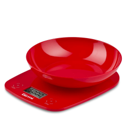 Bilancia elettronica PS0102 di Girmi: precisione e praticità  in cucina  Rosso